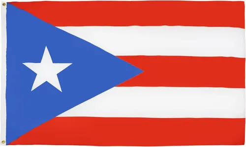 Vista 7 de AZ FLAG - Bandera de Anguila - 3x5 pies - Poliéster ligero Anguillano - Banner británico con dos ojales de latón - Resistente a la decoloración