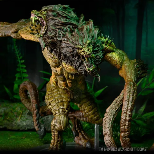 Vista 6 de WizKids Dungeons and Dragons IR: Demogorgon prepintado Príncipe de los Demonios 96193