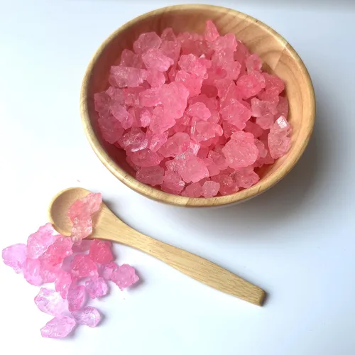 Vista 13 de SweetGlob Gemas grandes de caramelo de azúcar de roca antiguas, cristales de roca de azúcar en trozos (sabores surtidos, 1 libra)