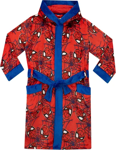 Vista 2 de Spiderman Talla de la bata de los niños 7, Multicolorido