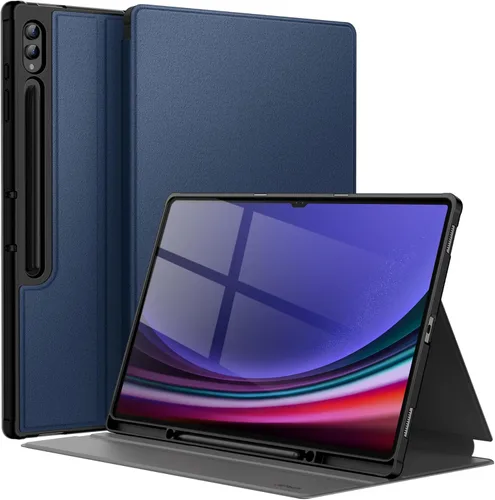 Vista 13 de JETech Funda para Samsung Galaxy Tab S10 Plus/Tab S9 Plus de 12.4 pulgadas con soporte para S Pen y funda protectora para tableta, diseño de folio