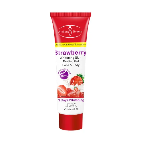 Vista 7 de Aichun Beauty Leche Exfoliante Piel Muerta Facial Purificar Cuerpo Limpieza Peeling Gel Crema 3.53 oz (ALOE VERA)