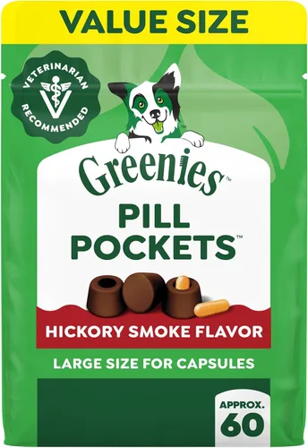 Vista 15 de Greenies Pill Pockets - Golosinas para perros de gran tamaño, sabor a queso