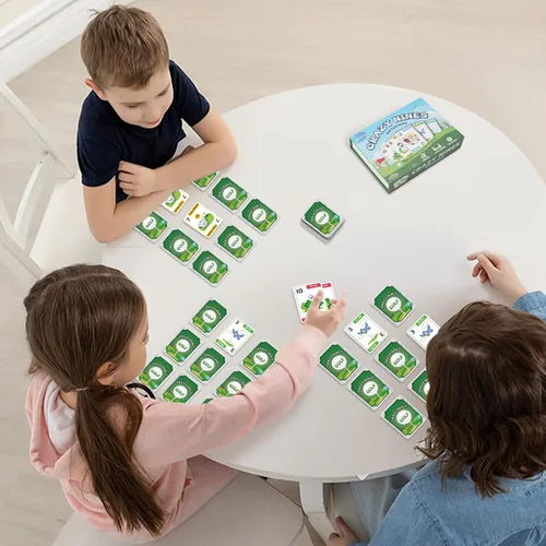 Vista 6 de Westant Crazy Nines - Juego de cartas de golf - Juegos de cartas divertidos para familiares, niños de 8 a 12 años y adultos, los juegos familiares