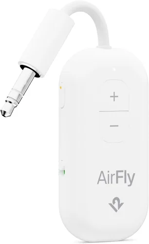 Vista 12 de Twelve South AirFly Pro Adaptador Transmisor/Receptor Bluetooth Inalámbrico para 2 Auriculares, Compartir Audio, Compatible con Jack Auxiliar