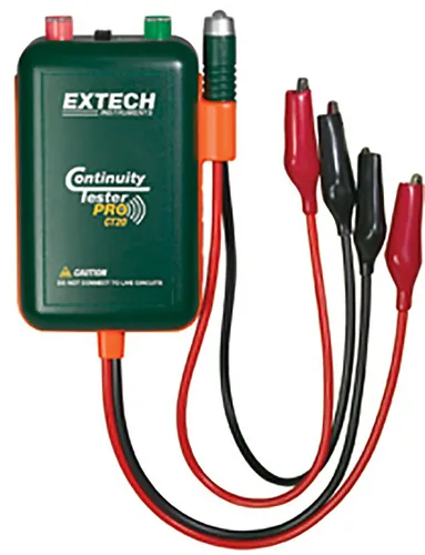Vista 3 de Extech CB10-Kit - Kit de resolución de problemas eléctricos portátil con 5 funciones Buscador de disyuntores, probador de receptáculos GFCI