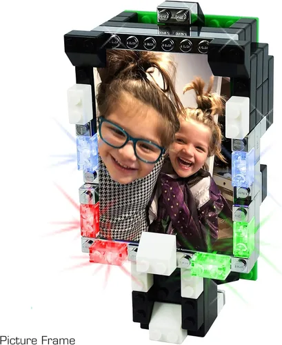 Vista 6 de E-Blox Power Blox Builder - Kit de bloques de construcción con luz LED 3D para niños a partir de 8 años