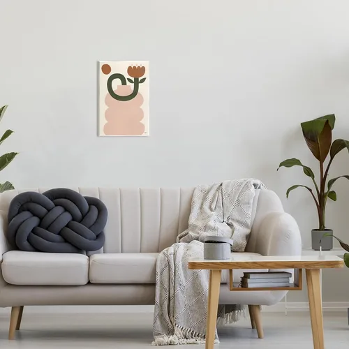 Vista 3 de Stupell Industries Placa abstracta de pared de tulipanes boho por Moira Hershey