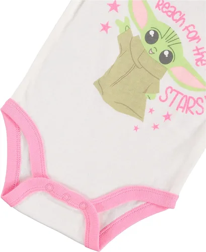Vista 6 de Star Wars Body de manga corta de 3 piezas para bebés y niñas