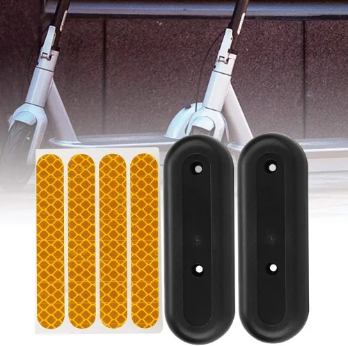Vista 9 de Cubierta protectora para cubo de rueda y calcomanías reflectantes, carcasa protectora E-Scooter con adhesivo reflectante para G30