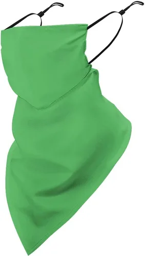 Vista 16 de Bufanda reutilizable con protección solar UV para las orejas, bandana reutilizable para la cara