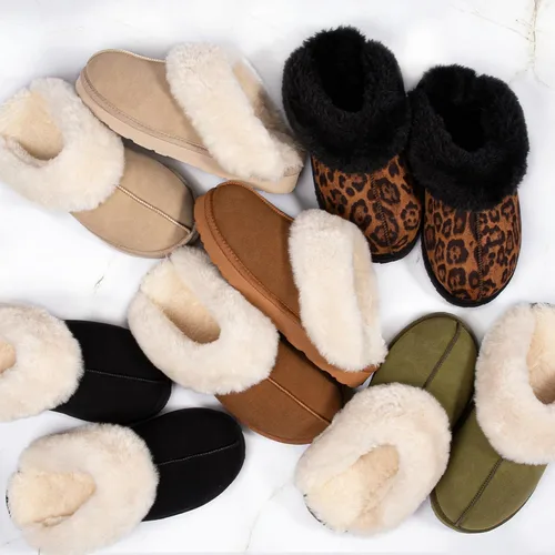 Vista 4 de LazyStep Pantuflas Madge Scuff House para mujer