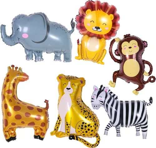 Vista 9 de 5 Globos Gigantes de Delfín, Globos de Lámina Metálica Mylar de Delfín Salpicadura de 46 Pulgadas, Animales Oceánicos para Fiesta de Cumpleaños