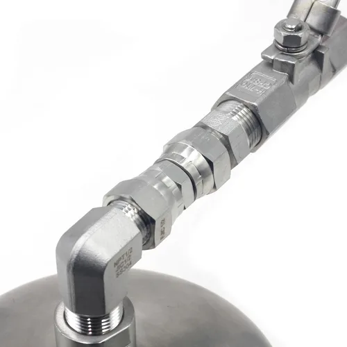 Vista 7 de HFS(R) 1" Female JIC Swivel x 1" Female JIC Swivel Nut Union Stainless Steel 304