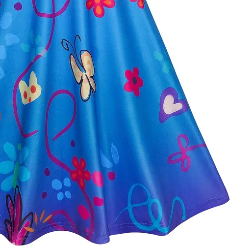Vista 6 de Girls Costume Little Princess Dresses Girls Outfit 2PCS Pants Set Boys Costume Shirt Cape Cloak