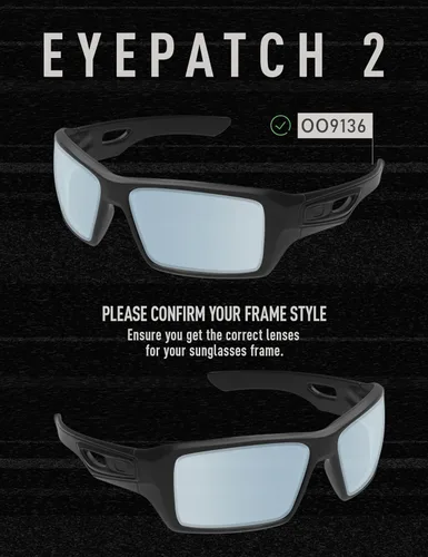 Vista 3 de 2 Pair Polarized Replacement Lenses for Oakley Eyepatch 2 OO9136 Pack