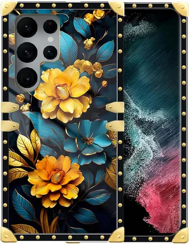 Vista 113 de Funda compatible con Samsung Galaxy S10 4G, TPU suave de lujo y parte trasera de policarbonato duro para niñas y mujeres, funda protectora a prueba