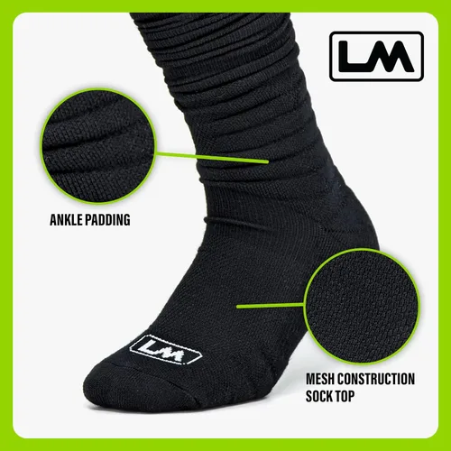 Vista 3 de Calcetines de fútbol Loudmouth Scrunch