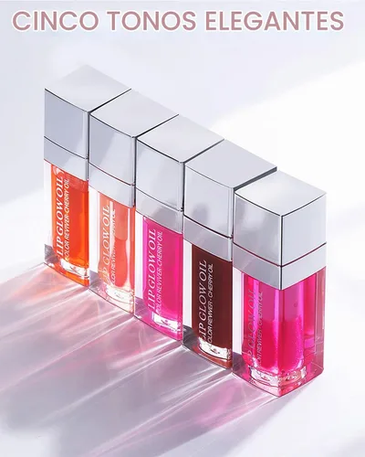 Vista 7 de Aceite hidratante para labios, tinte de brillo de labios de palisandro para mujeres Rosewood