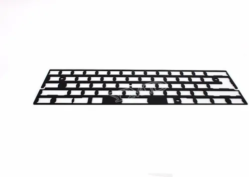 Vista 2 de YMDK Placa de aluminio anodizado universal de posicionamiento placa placa soporte ISO ANSI para GH60 PCB 60% teclado DIY