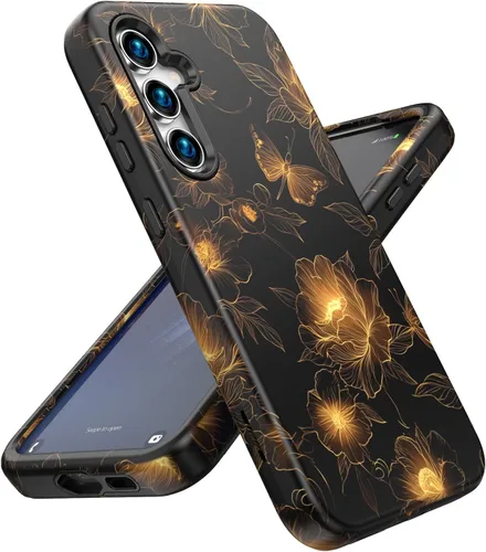 Vista 24 de Funda Magnética Diseñada para Samsung Galaxy S23 FE, con Protector de Pantalla + Protector de Lente de Cámara + Soporte, Funda para Galaxy S23 FE 5G