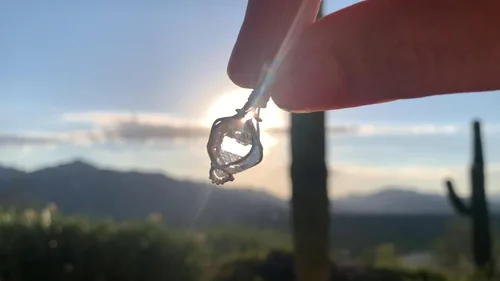 Vista 5 de 66 necklace pendant gemstones choose from moldavite, citrine, or herkimer diamond