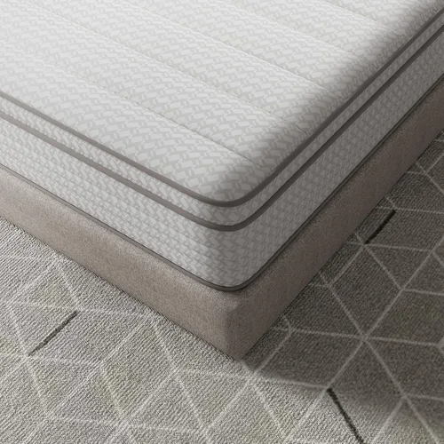 Vista 9 de Novilla - Colchón tamaño matrimonial de 12 pulgadas, en caja con resortes de bolsillo Smarts™ para aliviar la presión, colchón híbrido de espuma