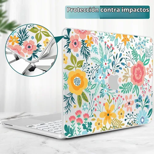 Vista 8 de TWOLSKOO Funda para MacBook Neo de 13 pulgadas 2026 A3404 A18 Pro Chip, funda rígida de plástico con adaptador tipo C, 2 fundas para cámara web