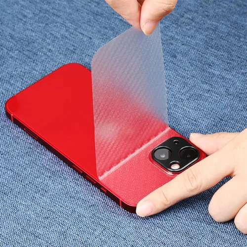 Vista 5 de Ibywind Protector de pantalla para iPhone 13, 2 unidades, vidrio templado de dureza 9H y protector de lente de cámara, con marco de alineación