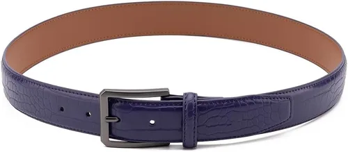 Vista 5 de Fabio Valenti Cinturones para hombre, hechos a mano, de cuero genuino, diseños clásicos y de moda