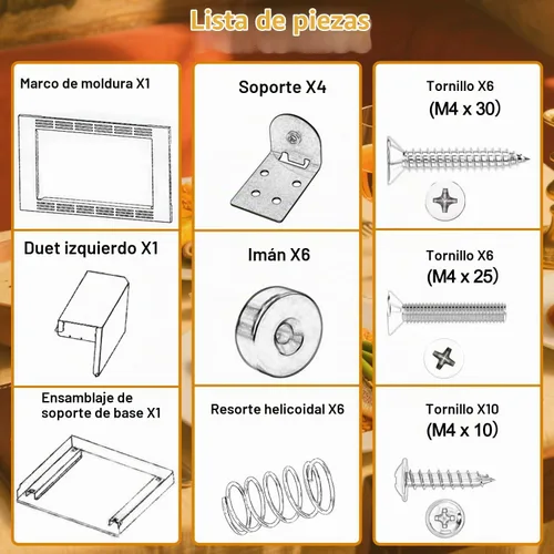 Vista 6 de NN-TK932SS Kit de molduras de 30 pulgadas para hornos microondas de 2.2 pies cúbicos - Compatible con Panasonic, 30 pulgadas, acero inoxidable