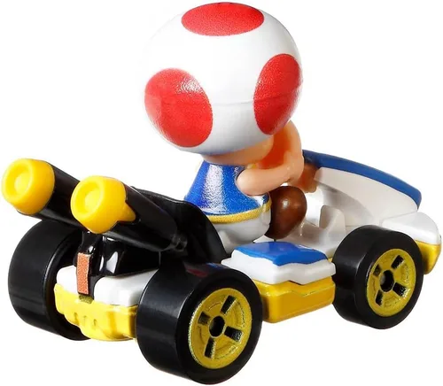 Vista 3 de Hot Wheels Mario Kart Sapo con Kart Racer, GJH63