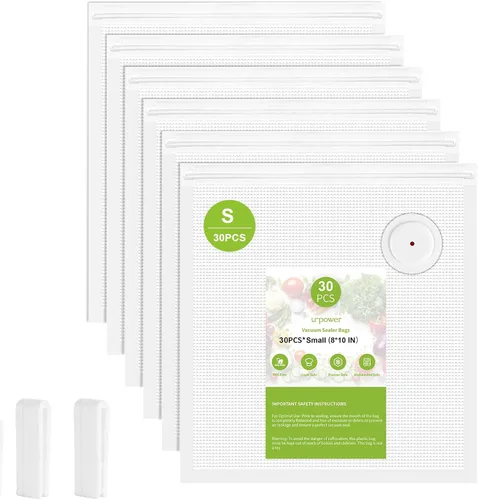 Vista 9 de URPOWER Bolsas selladoras al vacío reutilizables para almacenamiento