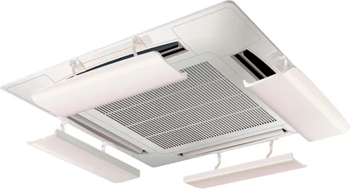 Vista 4 de Deflector de aire Air Wing Pro, color marfil, Ivory, juego de 2