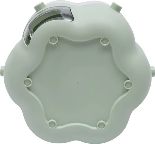 Vista 9 de Dispensador de granos para encimera, dispensador de almacenamiento de alimentos giratorio de 360°, dispensador de granos para el hogar, contenedor