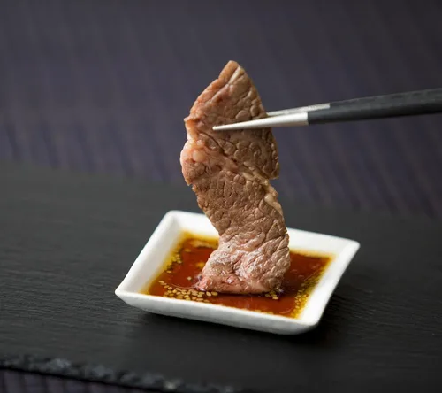 Vista 3 de Jojoen Yakiniku Salsa Barbacoa Especial Hecho 8.47 oz 8.5oz (Importación de Japón)
