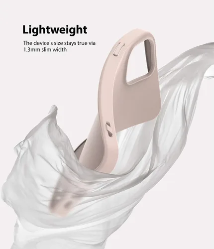 Vista 6 de Ringke Air-S Compatible with iPhone 12 Pro Case, Compatible with iPhone 12 Case 6.1" - Pink Sand