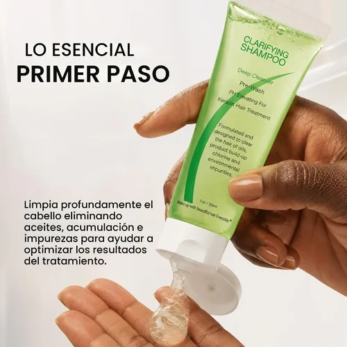 Vista 7 de Tratamiento para cabello con keratina, sin formaldehído, con Inverto, incluye máscara, 4 oz fl
