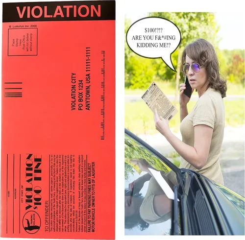 Vista 6 de Boletos de lotería falsos, boletos de estacionamiento falsos, el mejor juego de regalo de broma de broma para adultos