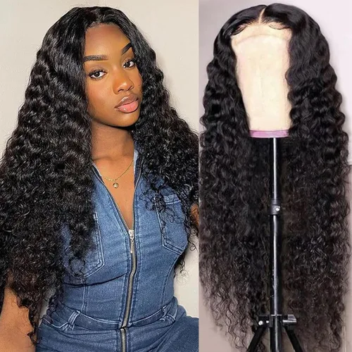 Vista 11 de Nsvnsv Peluca de cabello humano burdeos 99j borgoña de 13 x 6 pulgadas, pelucas de encaje frontal transparente HD de cabello humano prearrancado