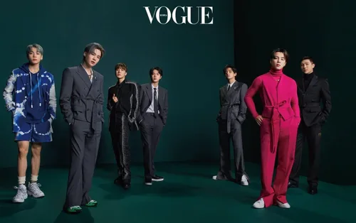 Vista 2 de [REVISTA] VOGUE COREA MAGAZINE ENE 2022 BTS (A ver.) (GQJAN22)