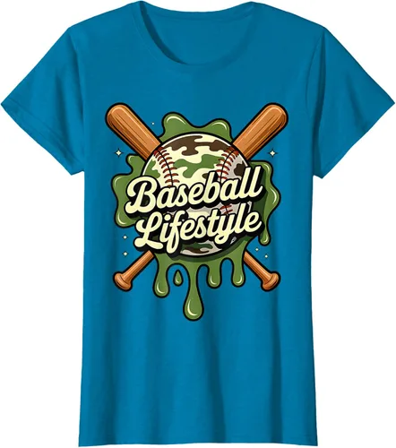 Vista 114 de Baseball Life Style 101 Apparel Youth Drip Baseball Boys Kid Camiseta