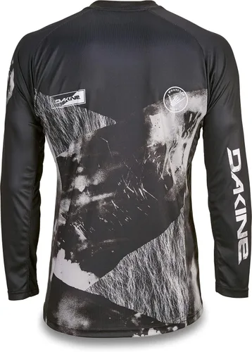 Vista 2 de Dakine Men's Thrillium Long Sleeve Bike Jersey – Breathable MTB Jersey Performance Fabric Equipo Aggy Negro