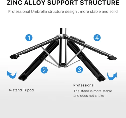 Vista 5 de MYBAT PRO - Trípode para selfie stick con control remoto, 4 en 1, extensible portátil, Bluetooth Selfie Stick y soporte de trípode para teléfono