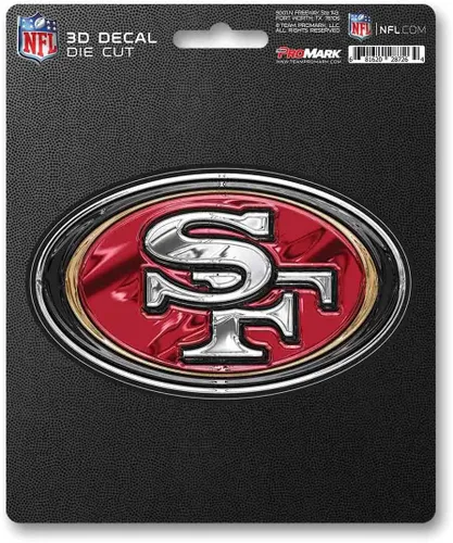 Vista 16 de FANMATS Calcomanía 3D de NFL Auto NFL