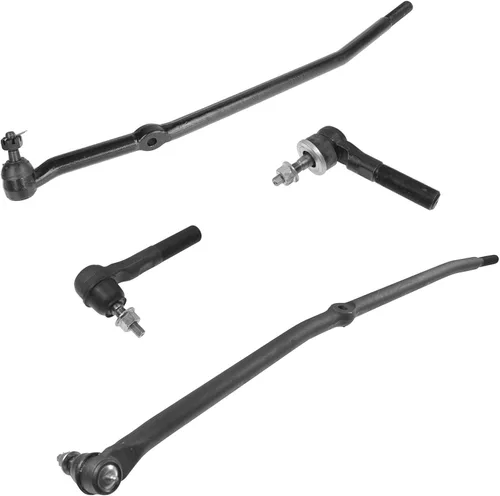 Vista 152 de TRQ Kit de dirección delantera con barra de acoplamiento de fuelle de piñón y cremallera compatible con Toyota Echo 2000-2005