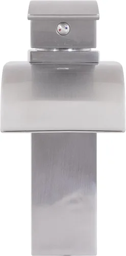 Vista 2 de Novatto Remi - Grifo lavabo Watersense de una sola palanca, níquel cepillado