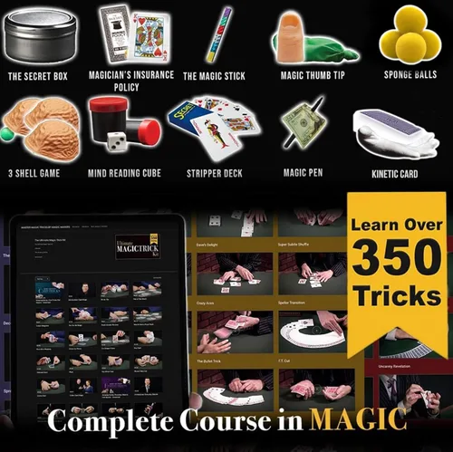 Vista 2 de Magic Makers Ultimate Magic Trick Kit 350 Trucos