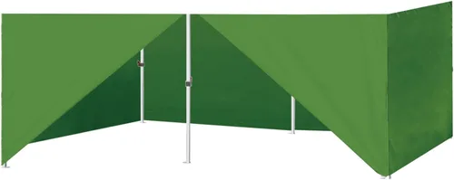 Vista 26 de Eurmax USA - Kit de paredes con cierre completo para toldo desplegable de 8x8 pies, solo 4 paredes (verde bosque)