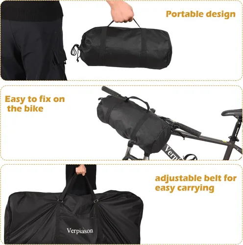 Vista 5 de Bolsa de transporte plegable para bicicleta de carretera MTB de 26-29 pulgadas